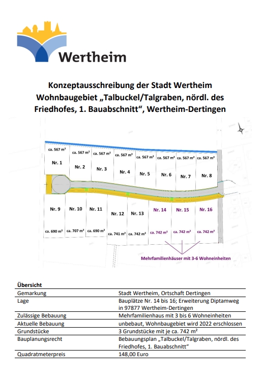 Weinort Dertingen An der Romantischen Straße in Badisch Franken